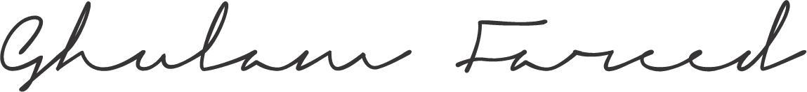Ghulam Fareed Signature Name
